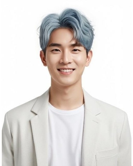 AI 합성 남성 트렌디 염색